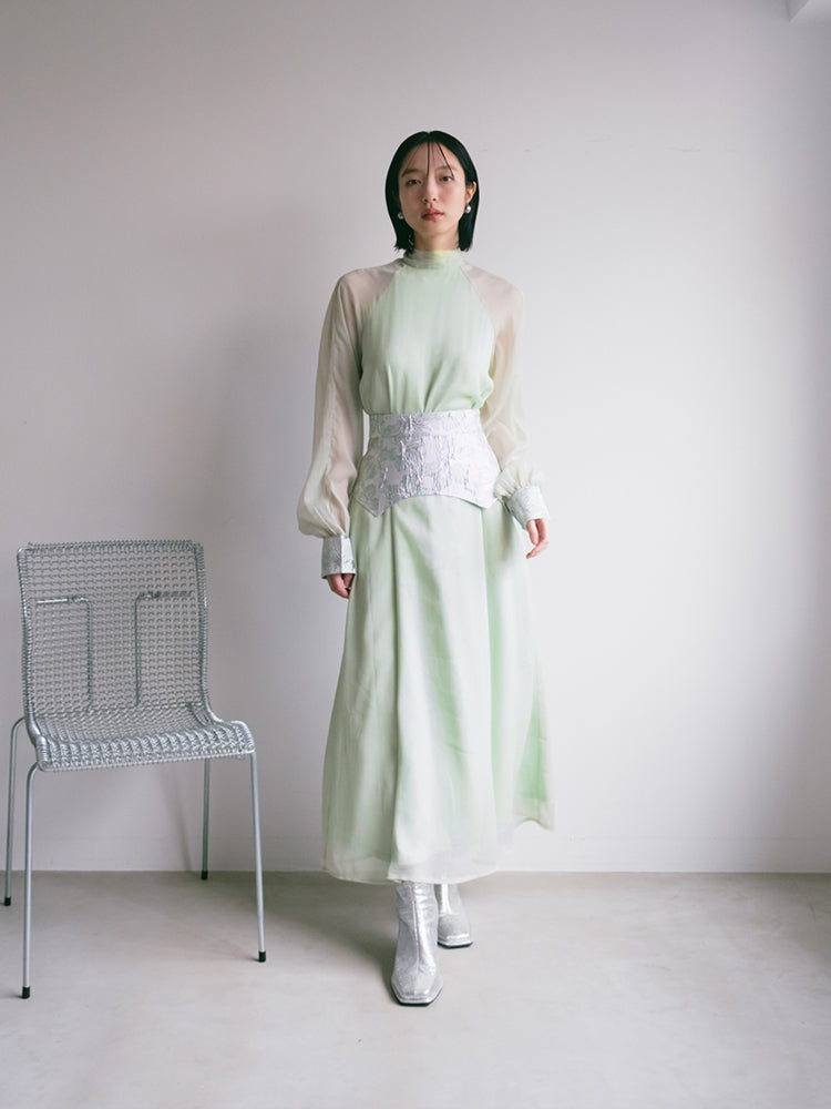 2way Jacquard Belt Dress｜ツーウェイジャガードベルトドレス – MARTE