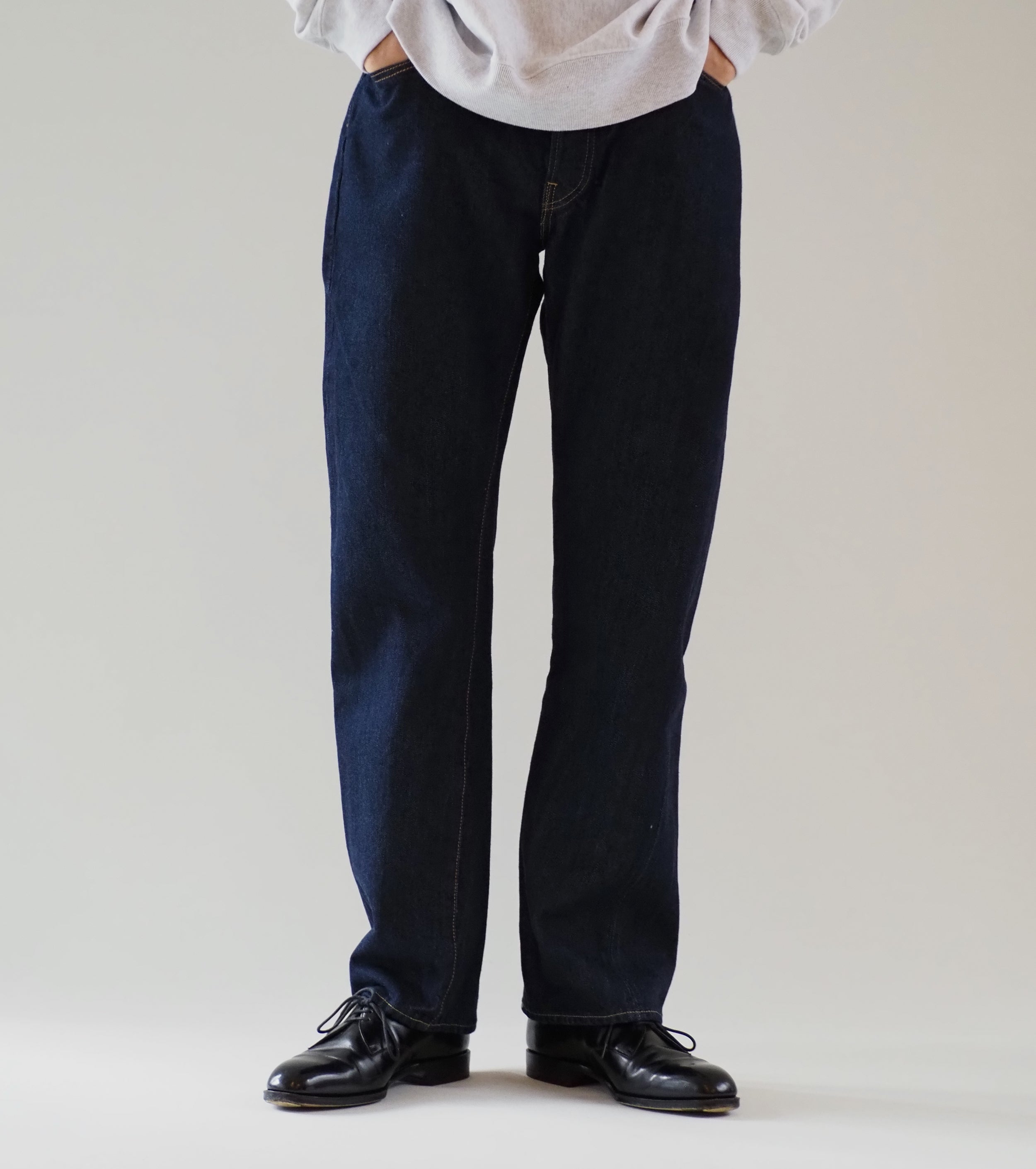 CIOTA NEW ストレート 5ポケット パンツ, Navy – Navyblue