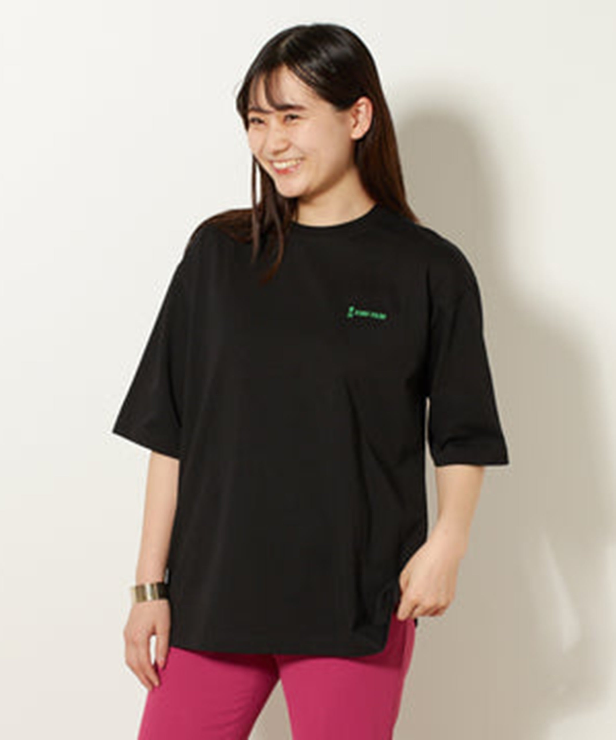 HONGKONG ネオン Tシャツ ブラック AtOn50 Official Online Store