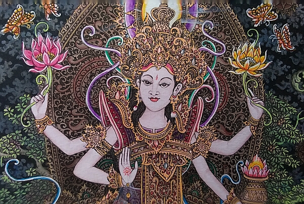 バリ絵画の商品ページ