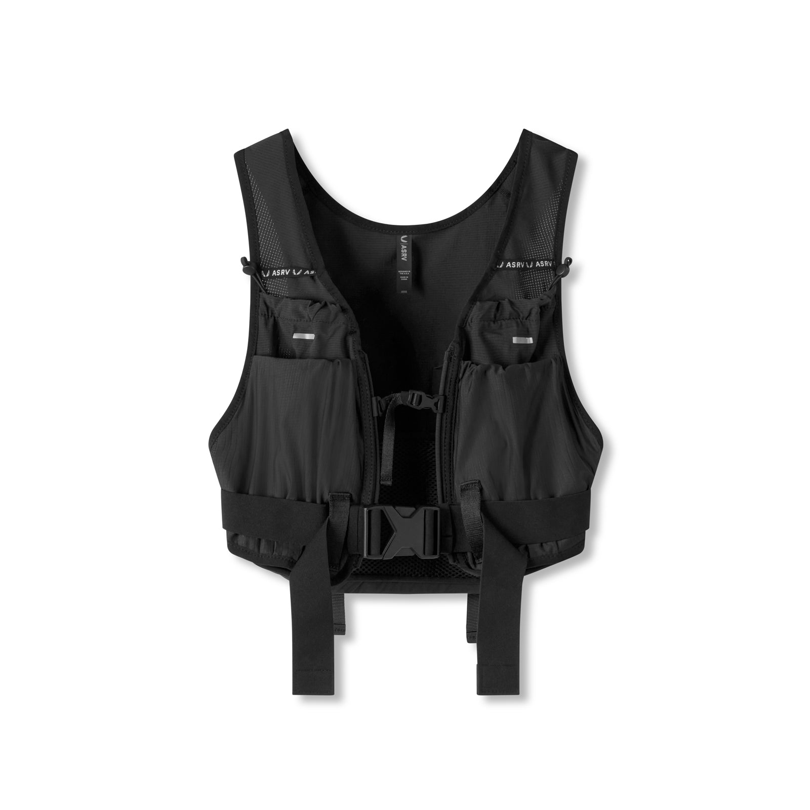 0899. 2-in-1 Packable Run Vest - Black – ASRV