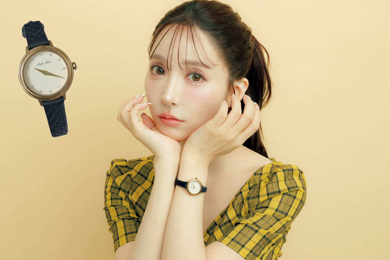 これは新感覚♡三上悠亜ちゃんと大人可愛い新時計ブランドの夢コラボが