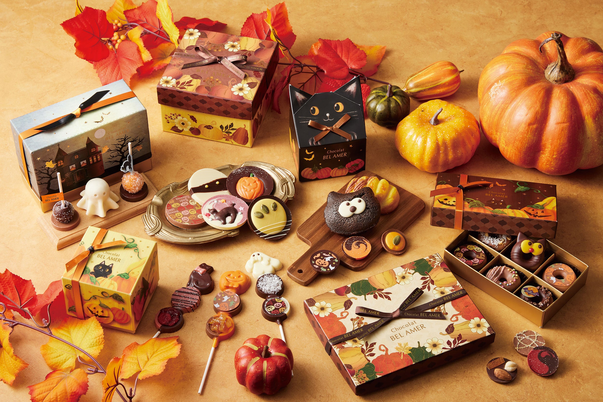 ハロウィンの人気者が勢ぞろい！かぼちゃを主役に秋の味覚をおいしく