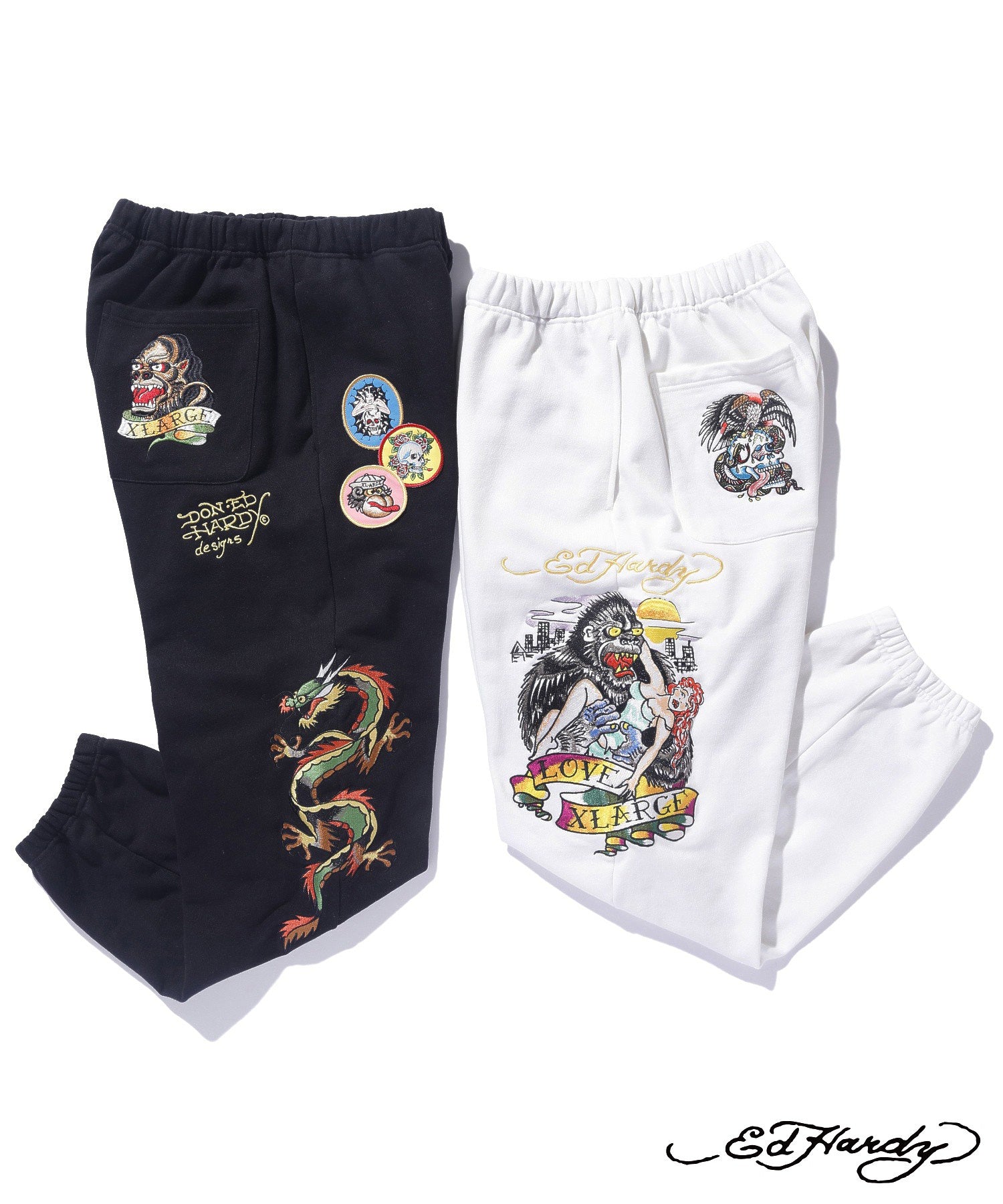 XLARGE×ED HARDY SWEAT PANTS – calif（カリフ）公式サイト
