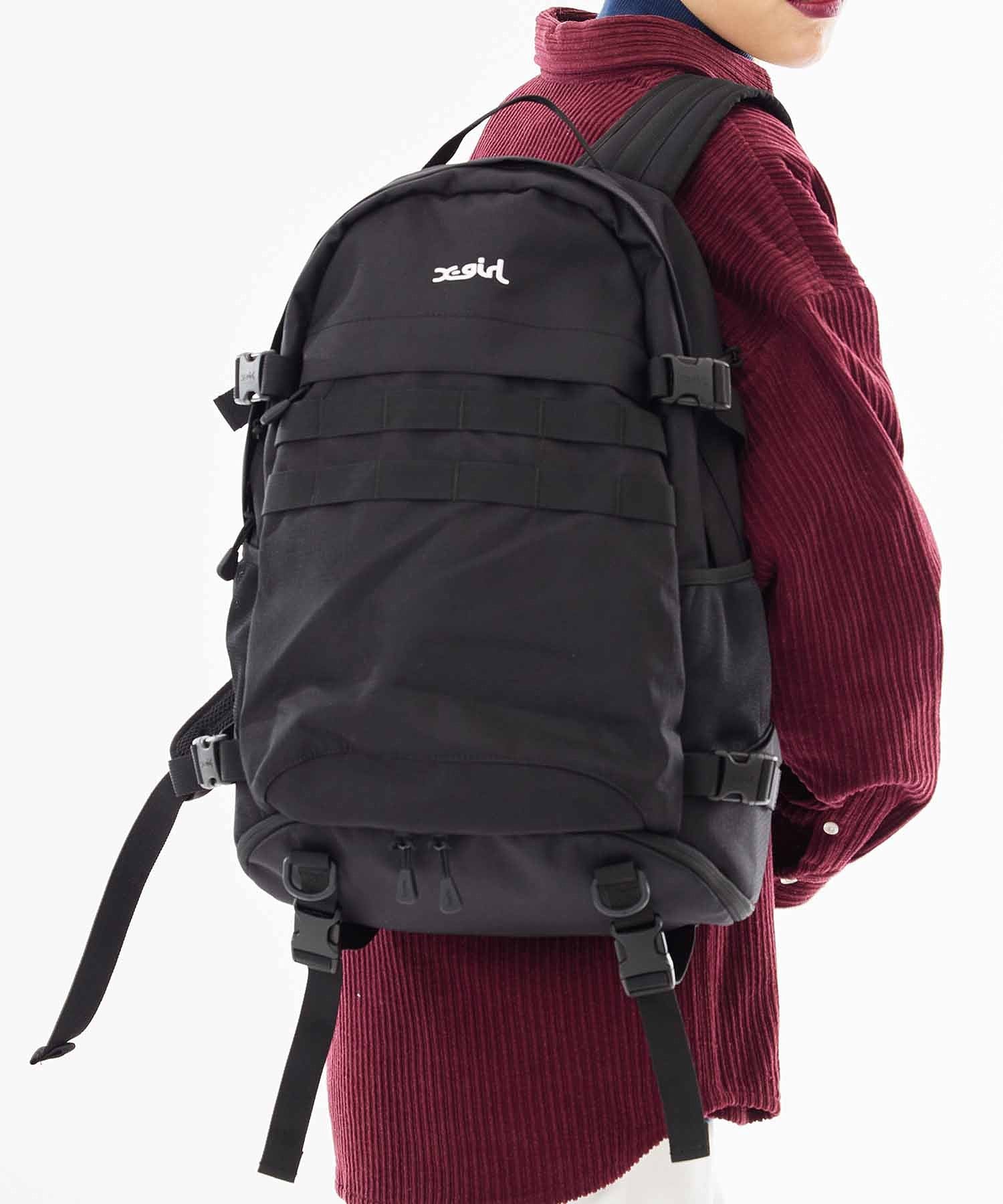 MILLS LOGO ADVENTURE BACKPACK X-girl – calif（カリフ）公式サイト