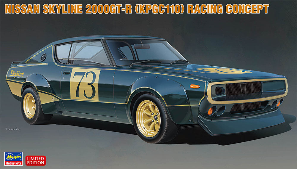 NISSAN SKYLINE 2000 GT-R KPGC110 RACING CONCEPT -1972 – DModelkits