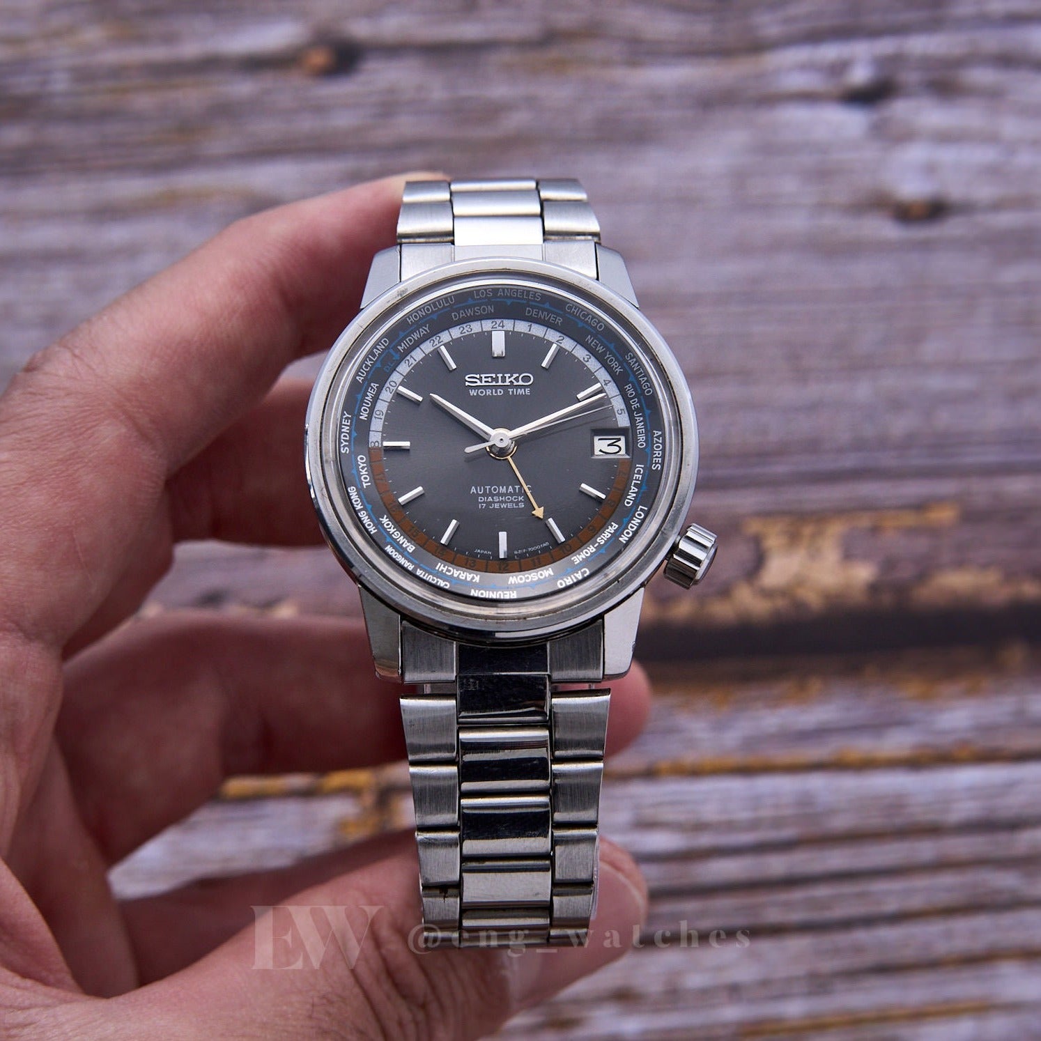Seiko World Time 6217-7000 