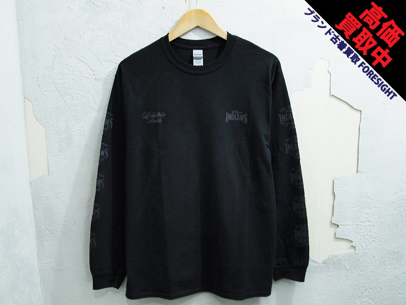 東京インディアンズ 'LS T-shirt'長袖 Tシャツ ロンT ロングスリーブ L