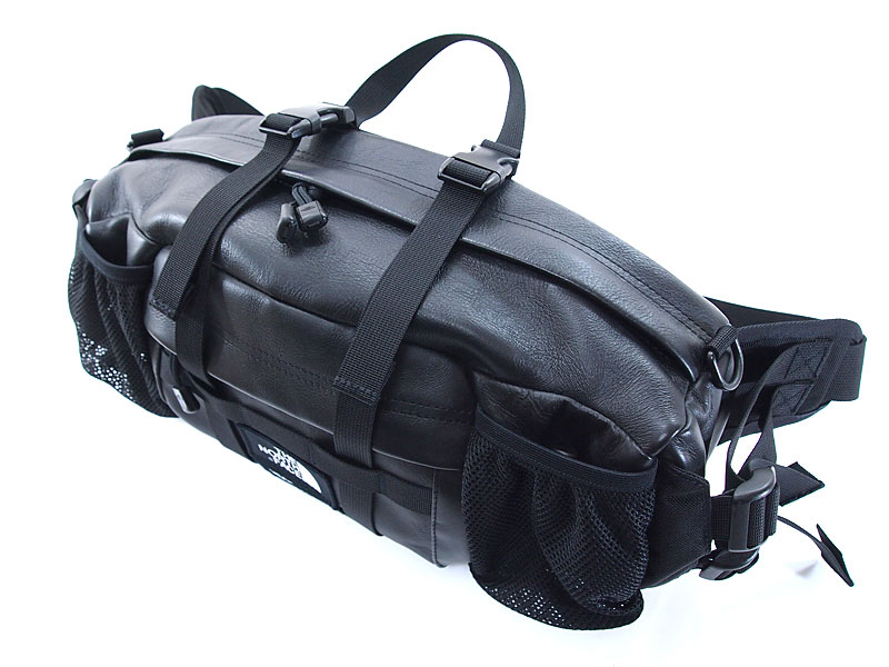 Supreme×THE NORTH FACE 'Leather Mountain Waist Bag'レザー