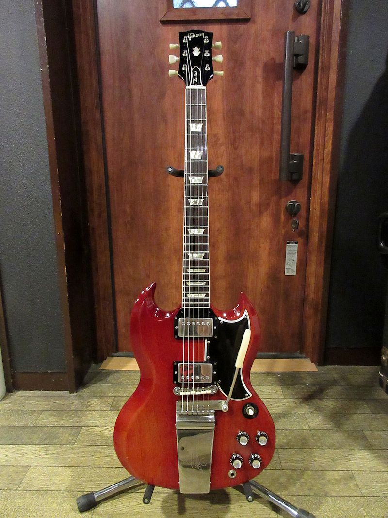 1963 Gibson Les Paul/SG Standard Cherry Red - ヴィンテージギター