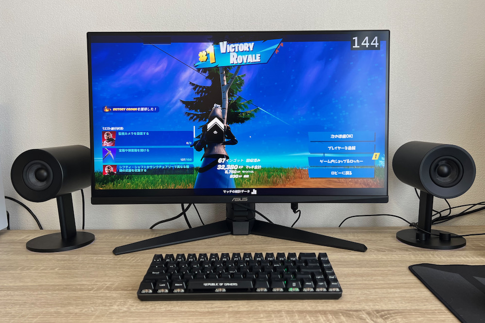 TUF Gaming VG28UQL1Aレビュー！4K・144Hz・HDMI2.1に対応した