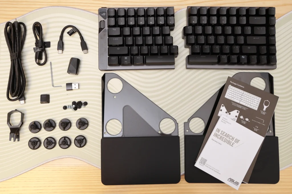 ROG Falcata Gaming Keyboardレビュー！ 磁気スイッチ搭載の高性能分割
