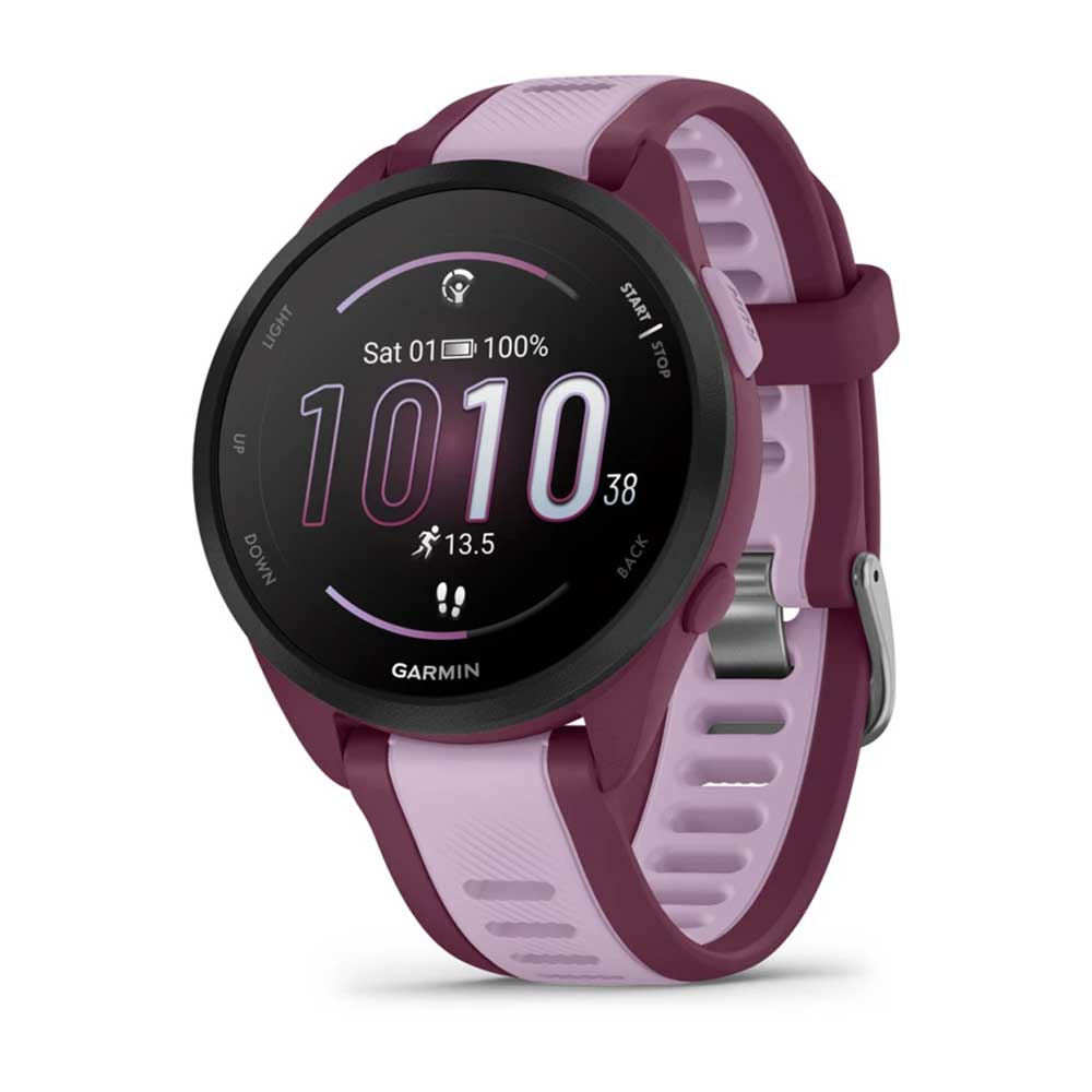 Forerunner 165 Music - Berry/Lilac – Gazelle Sports