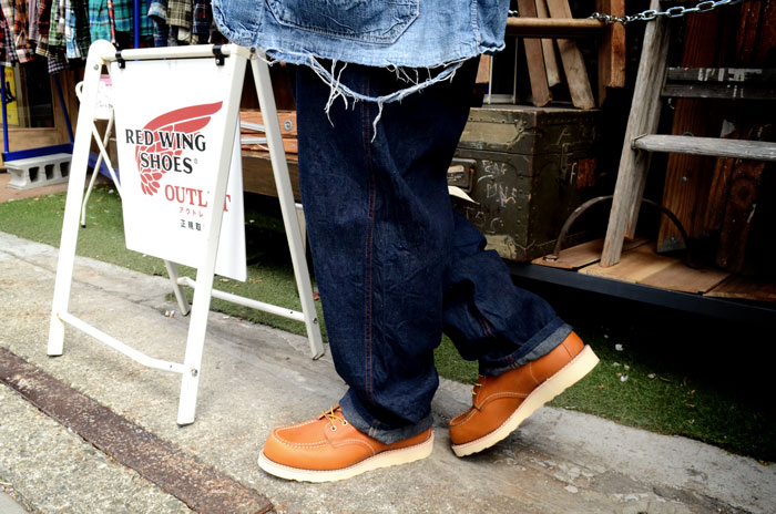 PLAY WITH VINTAGE WEAR〜 アウトレットレッドウィング コーディネート