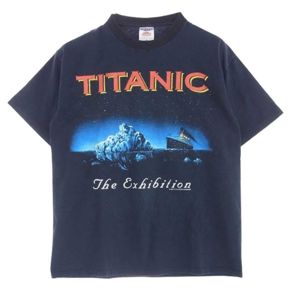 ヴィンテージ 90s TITANIC The Exhibition タイタニック 半袖 Tシャツ