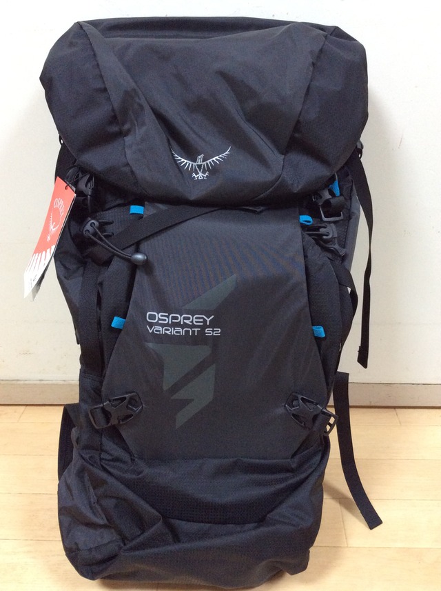 OSPREY Variant52！買っちゃった(^_^)v : えれぇこった！えれぇこった