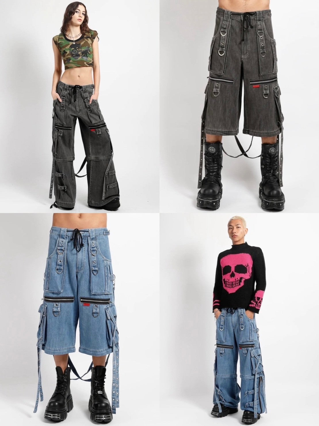 TRIPP nyc】X-STRAP PANTS[JM7144M] / 【トリップ エヌワイシー】2way