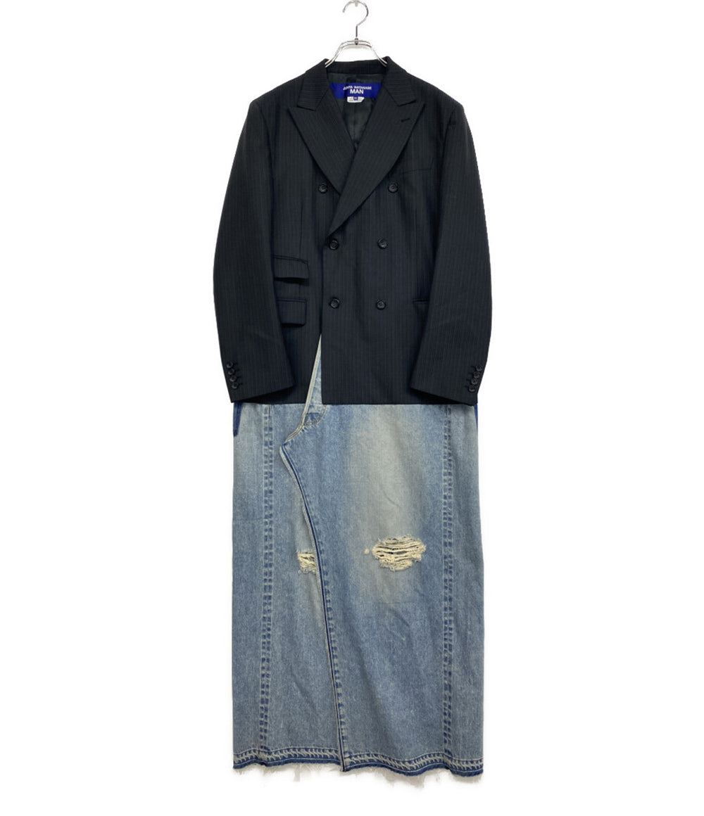 JUNYA WATANABE MAN ジュンヤワタナベマン デニムドッキングコート
