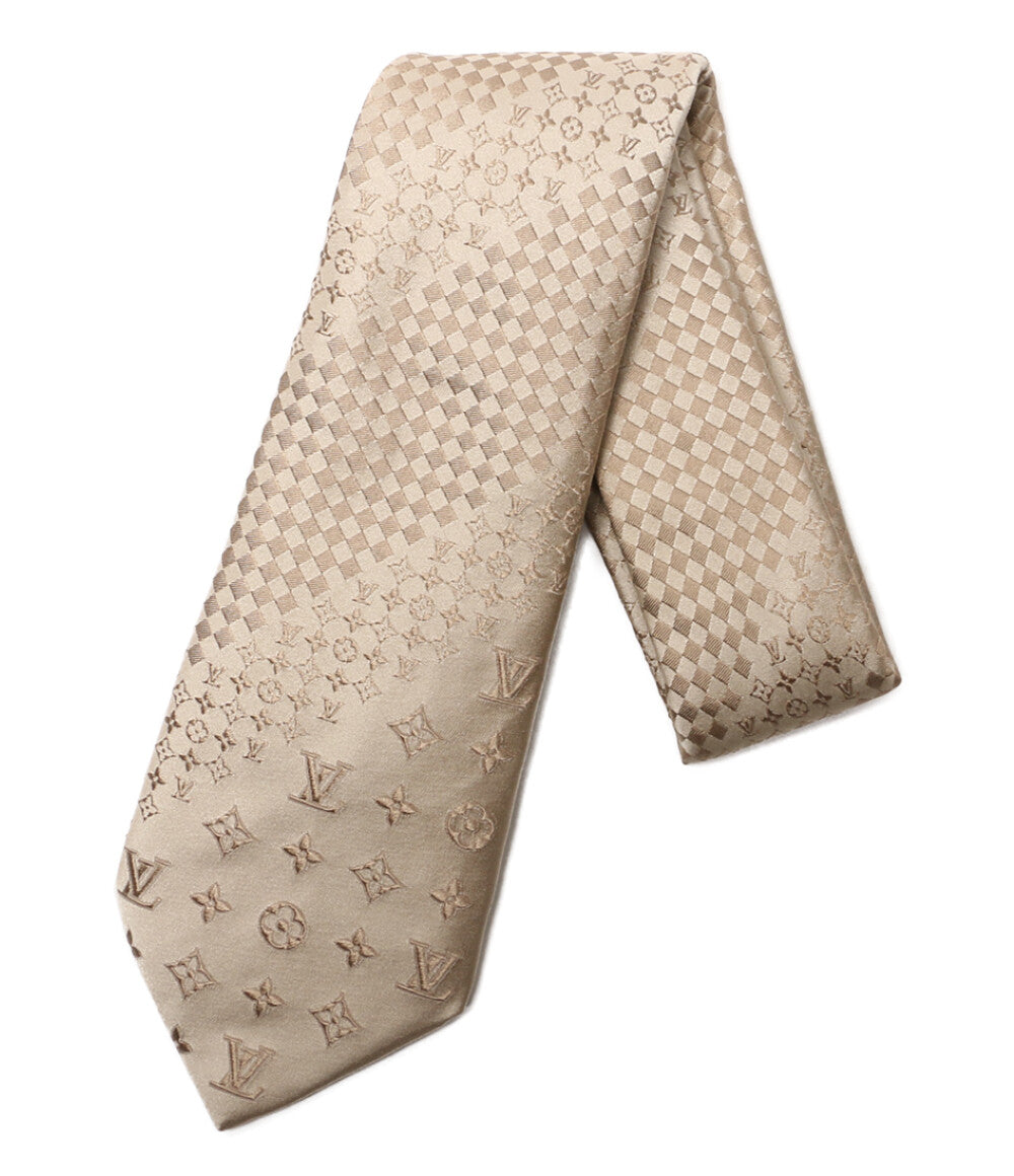 ルイ・ヴィトン 美品 ネクタイ モノグラム メンズ LOUIS VUITTON
