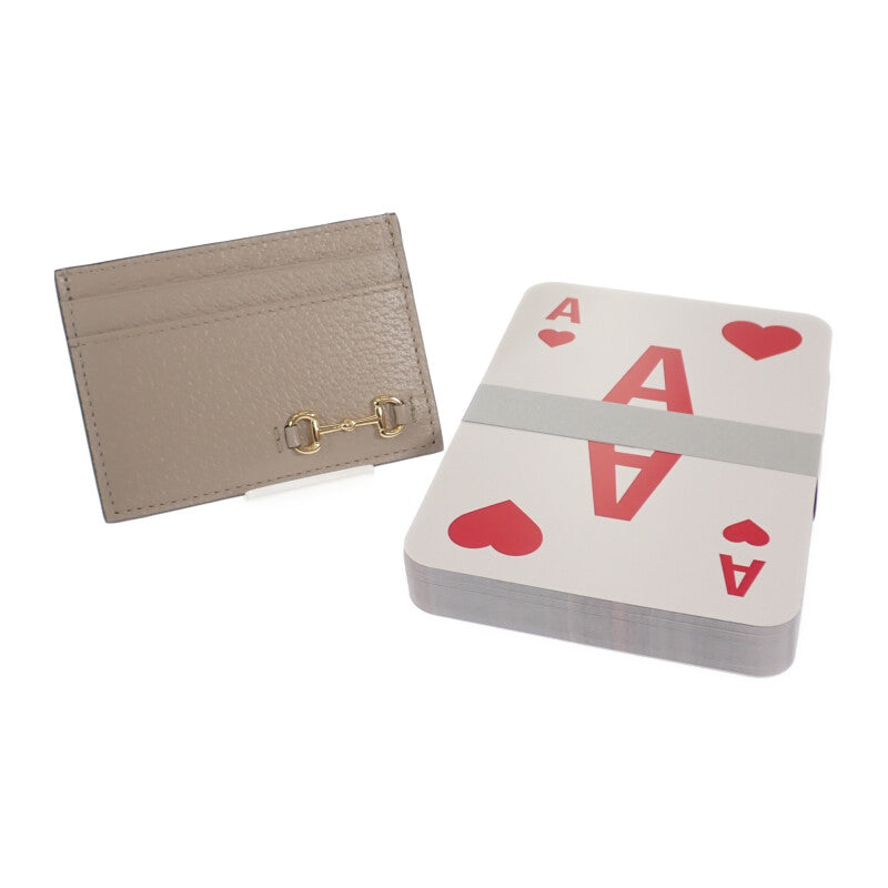 グッチ GUCCI ホースビット カードケース&トランプセット 700469
