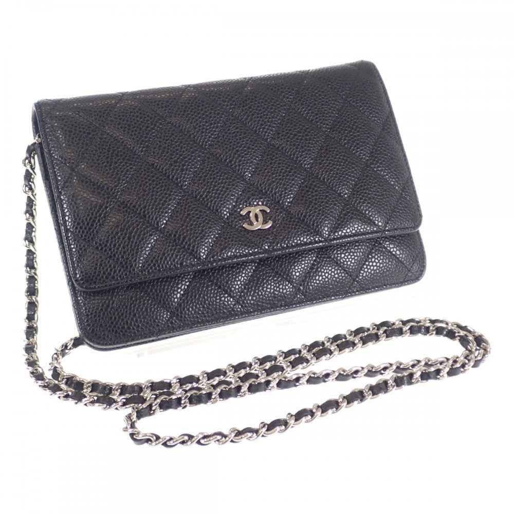 シャネル CHANEL マトラッセ クラシック チェーンウォレット ココ