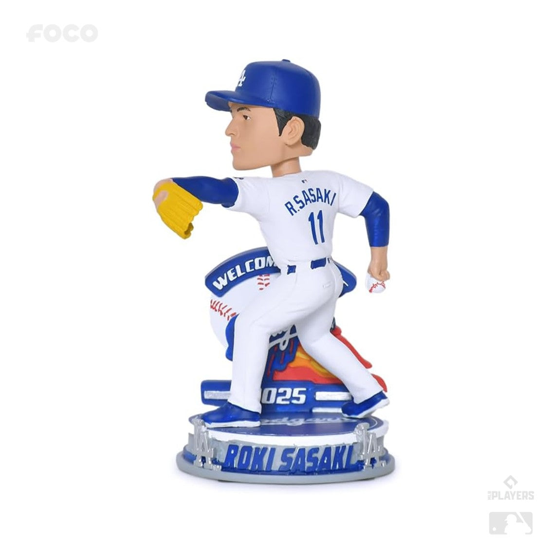 Sasaki LOS ANGELES DODGERS EXCLUSIVE 8INCH WELCOME BOBBLEHEAD