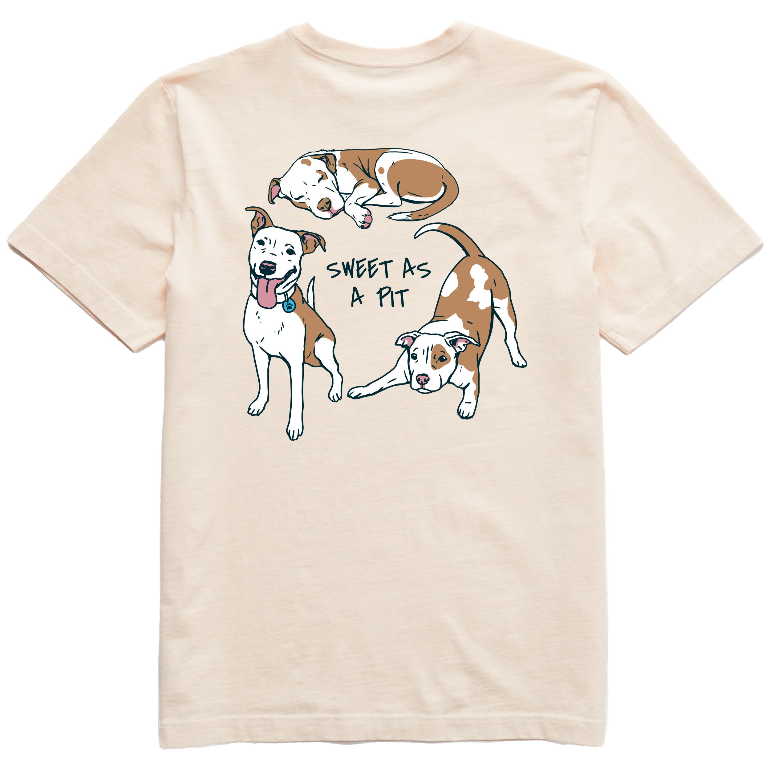LifeLine x Mutt Dog: Sweet as a Pit Tee