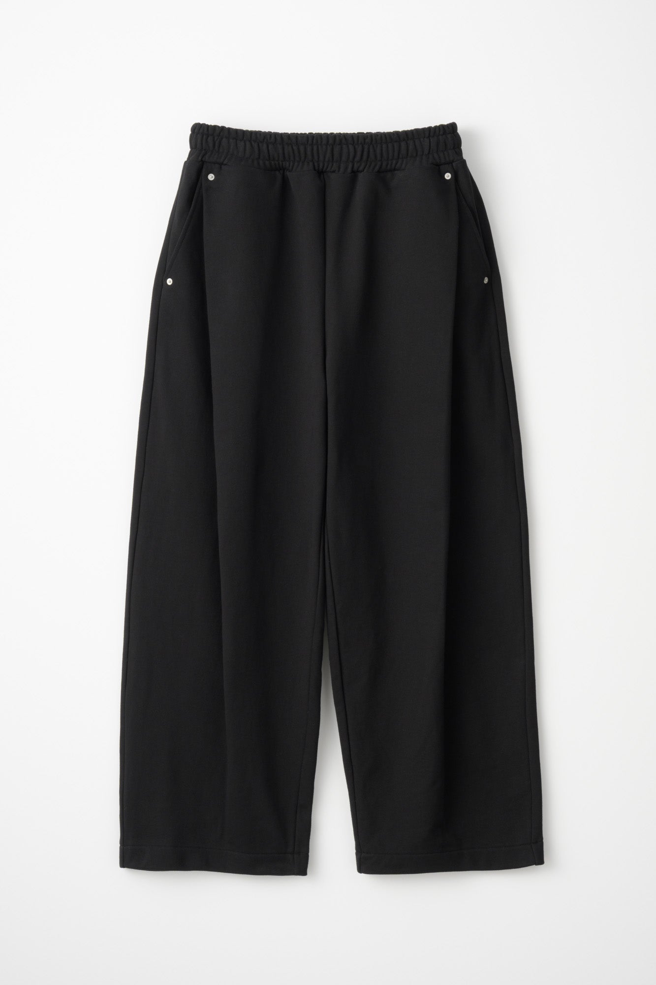 DEEP TUCK SWEAT PANTS / BLACK – THE CLE