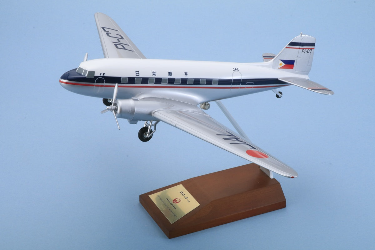 JALUX DC-3 日本航空 1951年 PI-C7 1/80 ※組立式・プラ製 [BJQ2041]