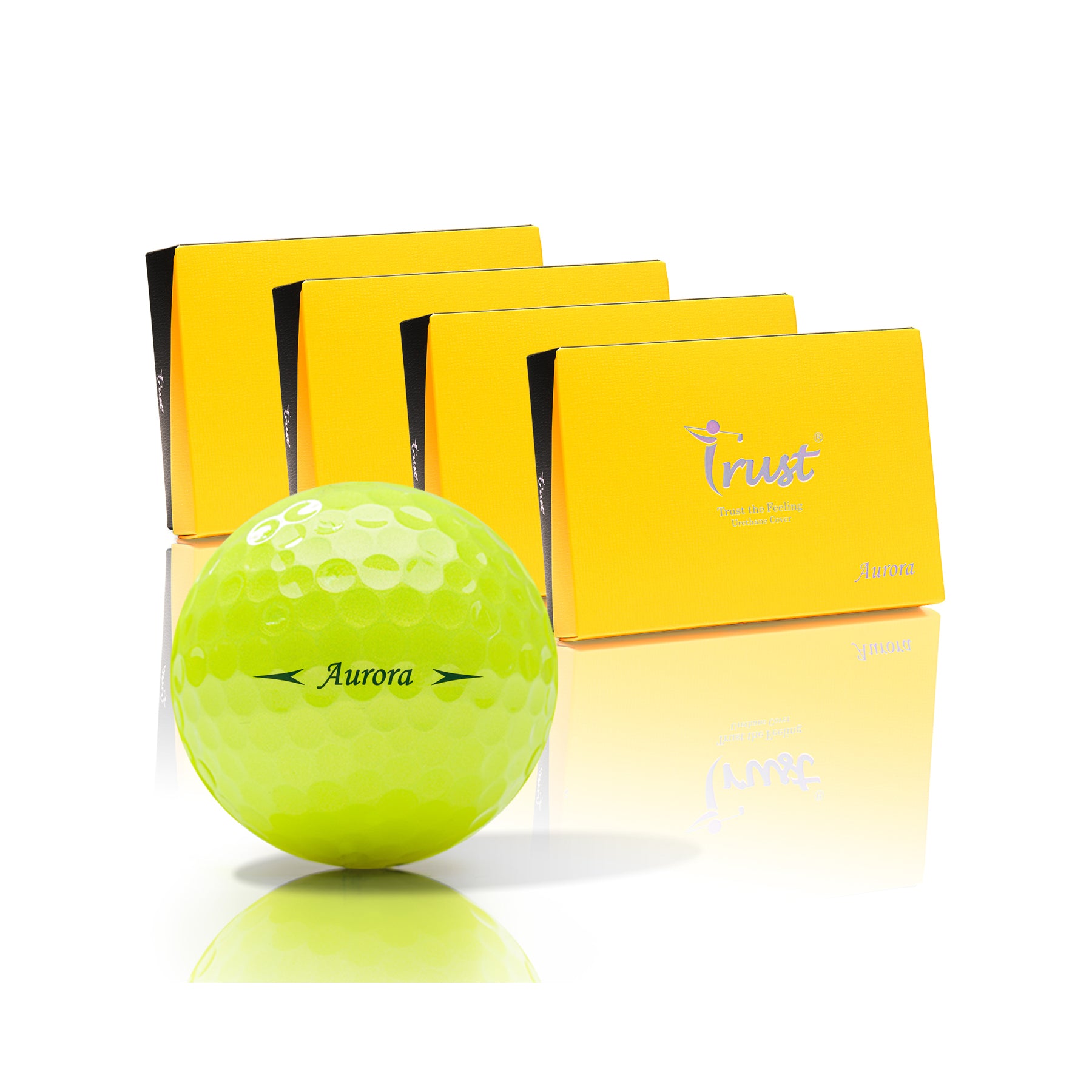 オーロライエロー ゴルフボール『お得な4ダースセット』 – Trust Golf