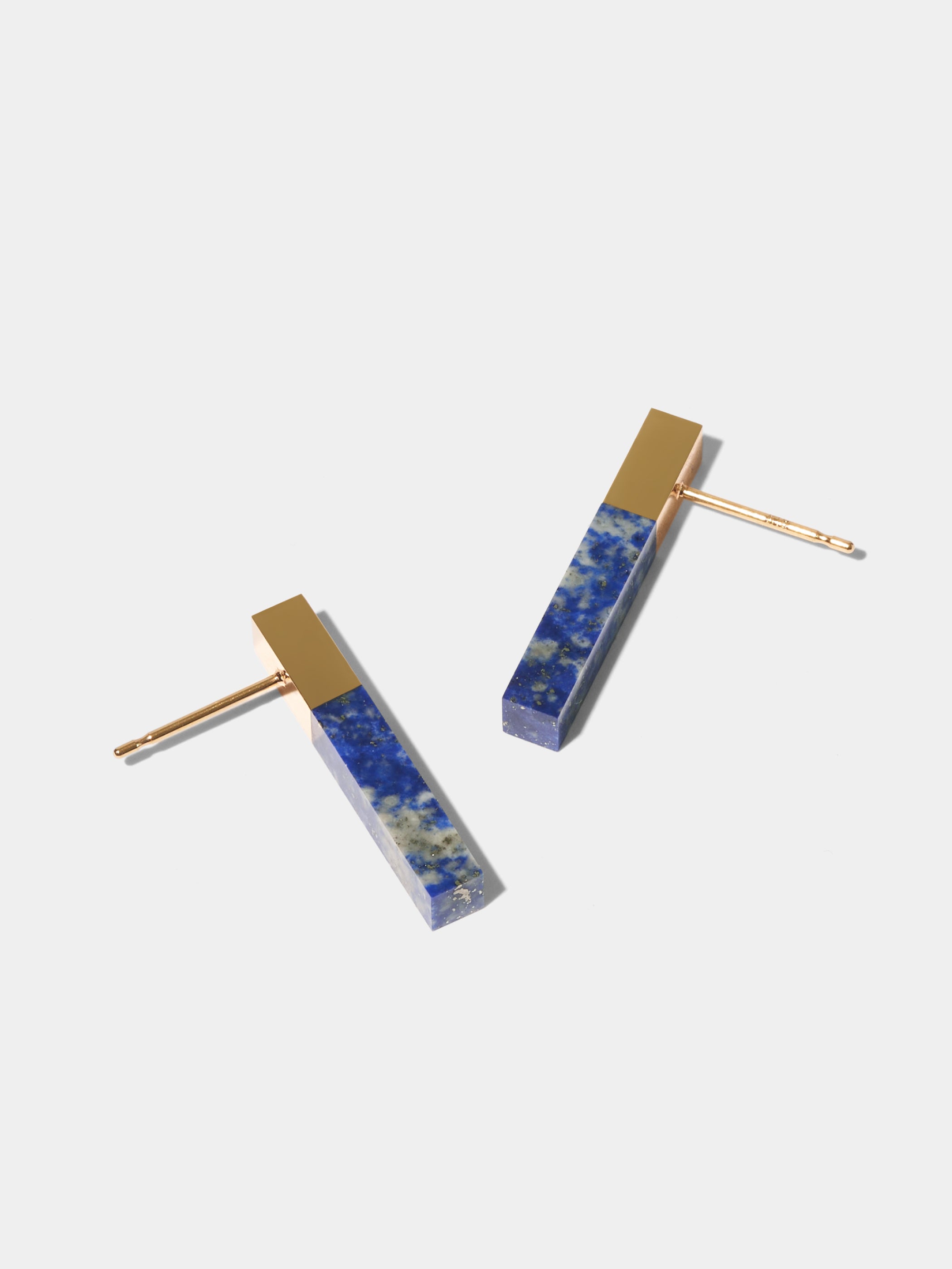 STICK / Pierced Earring / Stud M / Lapis Lazuli