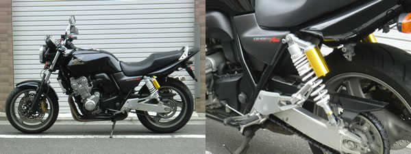 CB400SF専用サスペンション