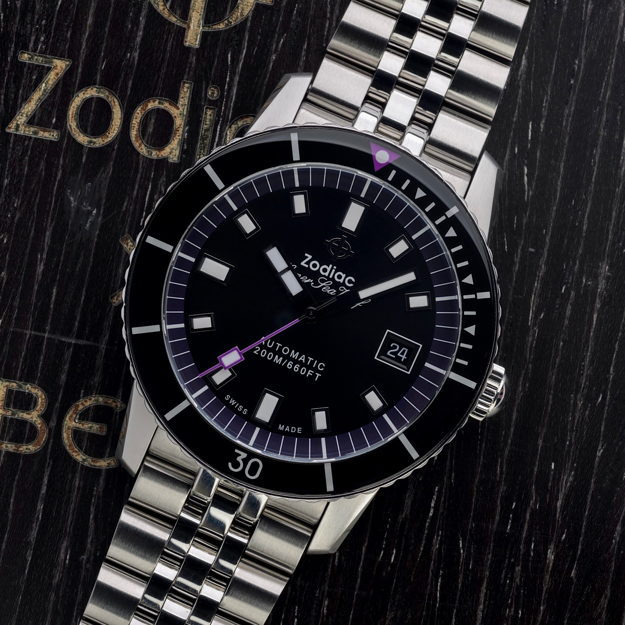 Zodiac x Liberty Super Sea Wolf Ref Z09285 1882 – C.W. Watch Shop