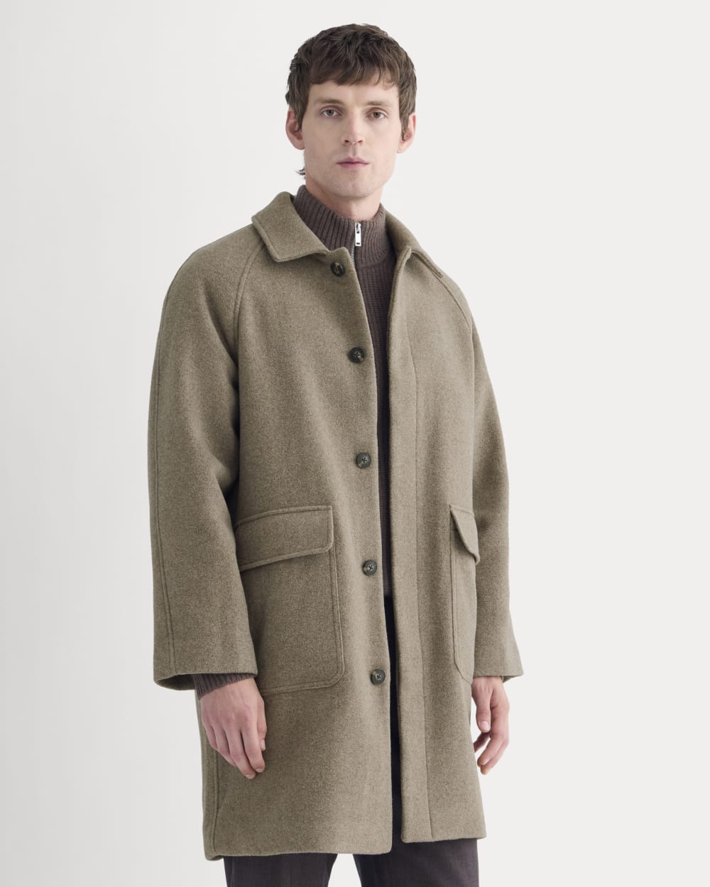 ReWool Car Coat | Heather Taupe – Everlane