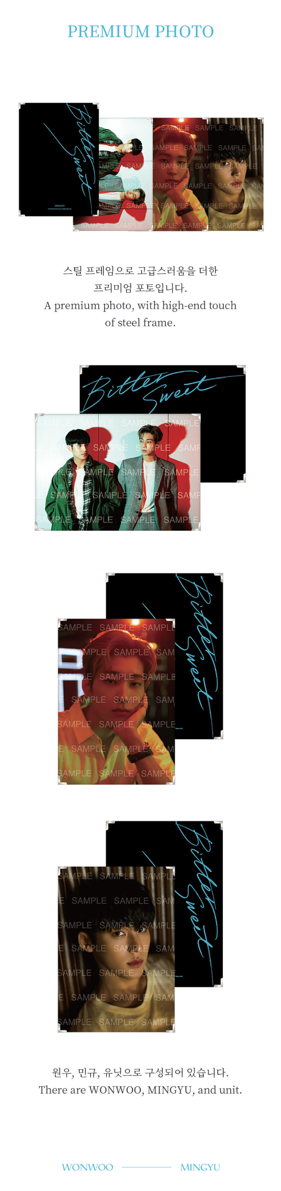 Wonwoo X Mingyu Bittersweet Goods - Premium Photo – Choice Music LA