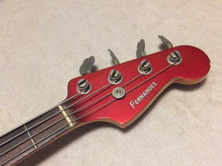 Fernandes Jazz Bass RPB-50 Revival 80's made CAR matching head