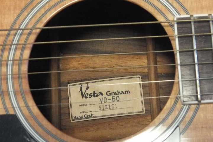 Vesta Graham Acoustic Guitar