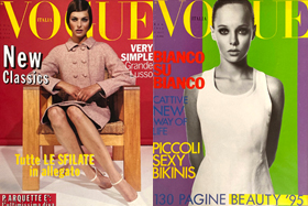 Vogue Italia / vintage & back number Fair - shelf