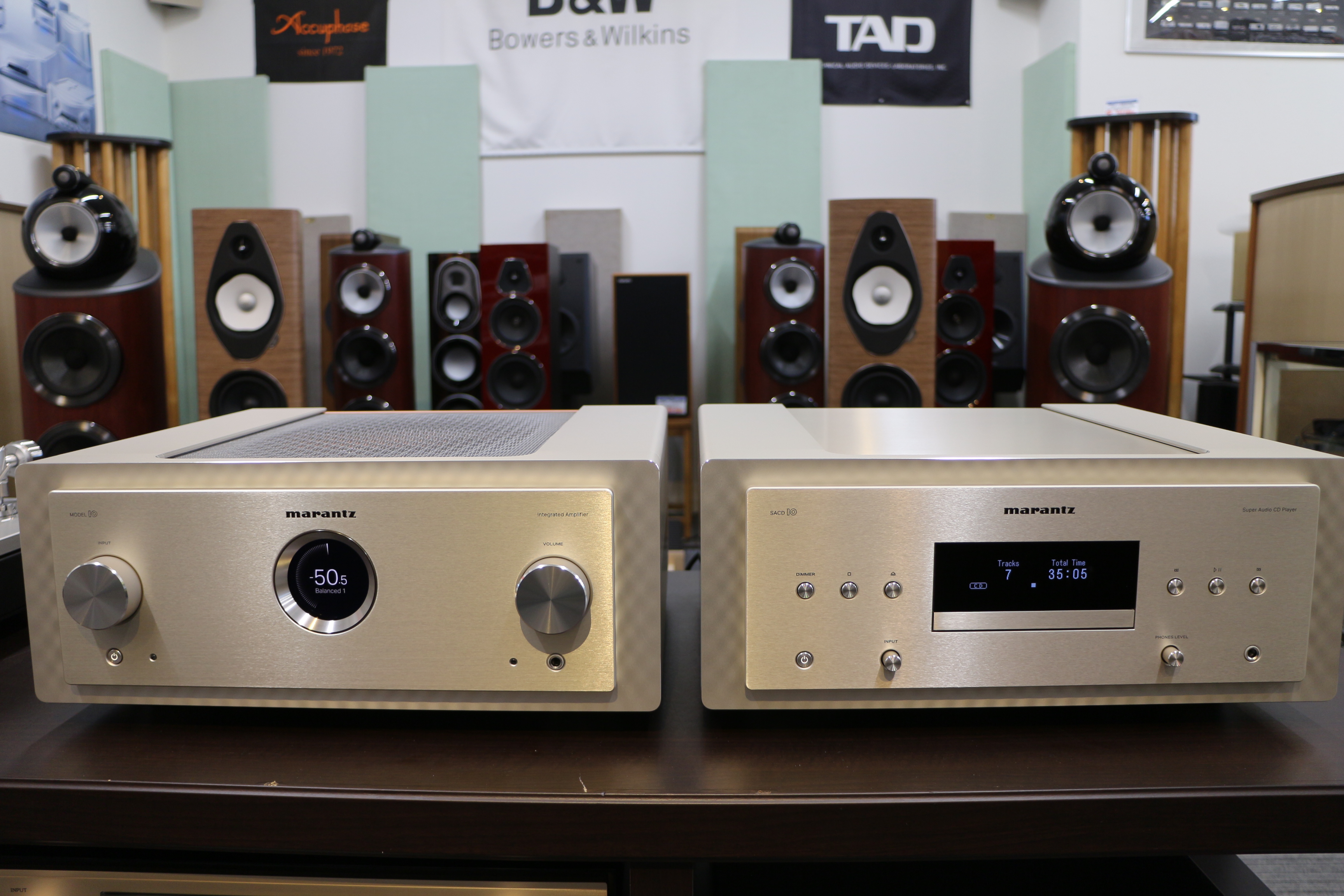 marantz リファレンスオーディオの新基準 MODEL 10/SACD 10 展示しま