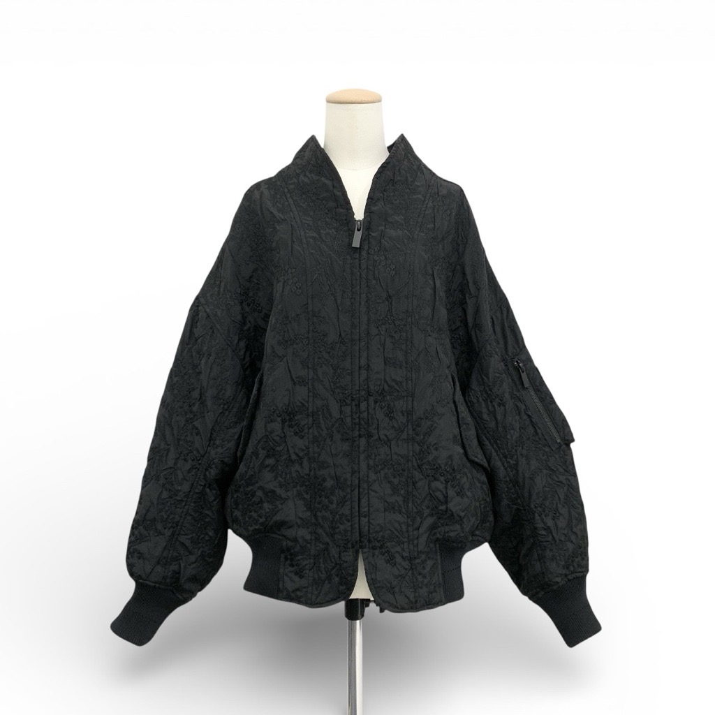 Mame Kurogouchi マメクロゴウチ Floral Jacquard Triple Cloth Jacket