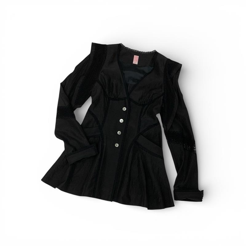 2025SS FETICO フェティコ LACE PANELED JACKET レースジャケット