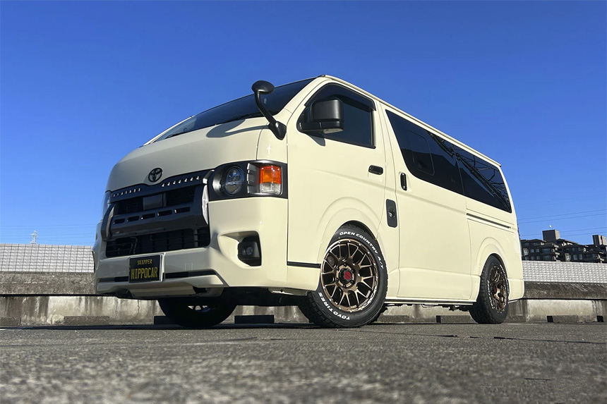ハイエース用 マットバンス08 17インチホイール＆タイヤセットを販売