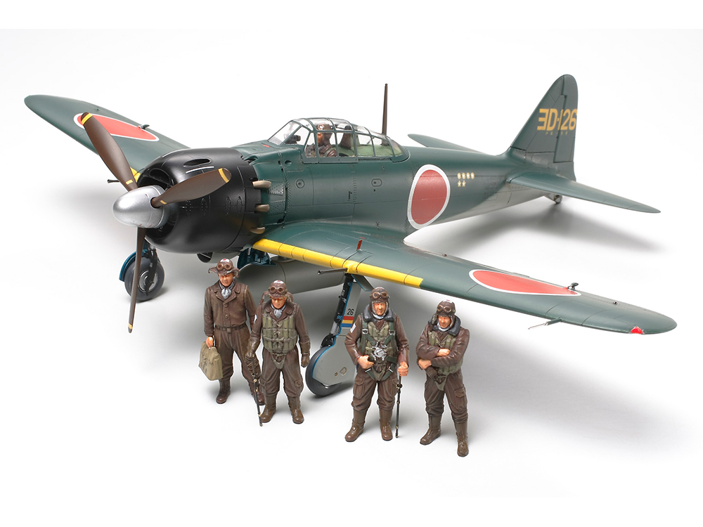 1/48 三菱 零式艦上戦闘機五二型/五二型甲: スケールモデル｜TAMIYA