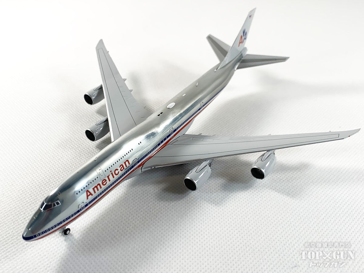 JC Wings 747-8i アメリカン航空 Fantasy+ N748AA ポリッシュ仕上げ 1