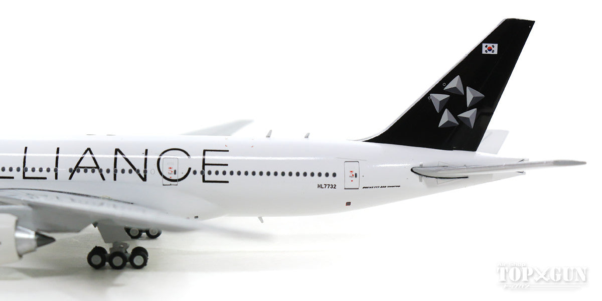 JC Wings 777-200ER アシアナ航空 スターアライアンス塗装 HL7732 With