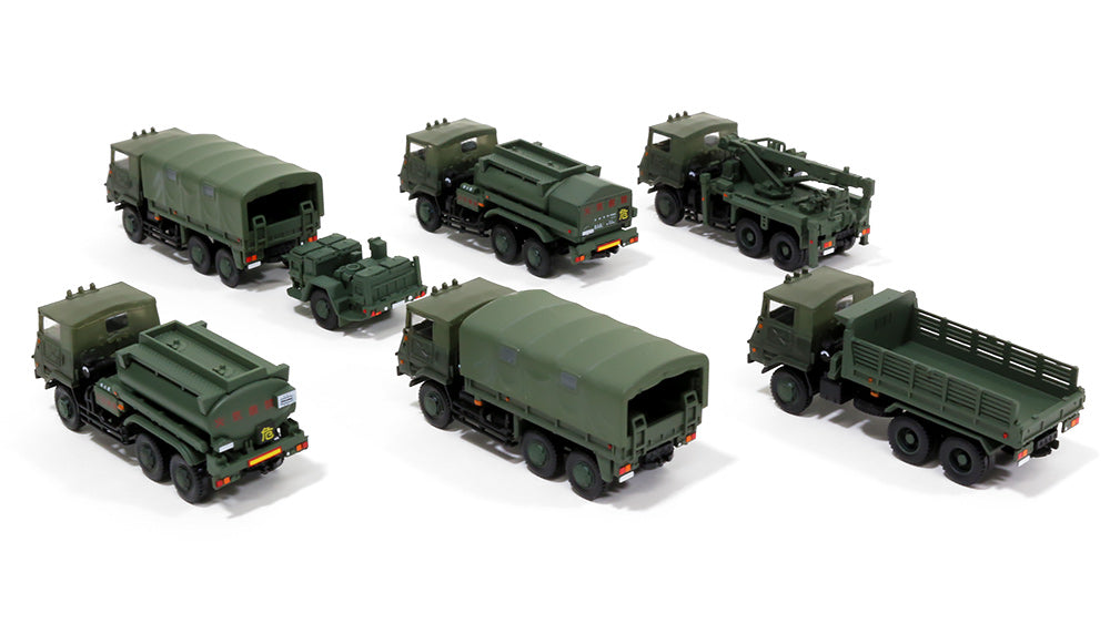 青島文化教材社 自衛隊名鑑 第1弾 73式大型トラック編 8個入りBOX