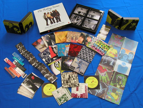 ストーンズ、SHM-CD紙ジャケ14枚入りボックス第2弾＆紙ジャケ単体も