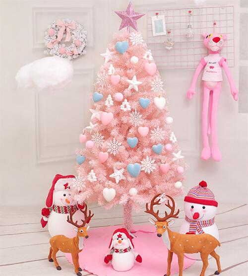 楽天市場】60cm ピンククリスマスツリーセット 卓上ツリー 60cm ミニ