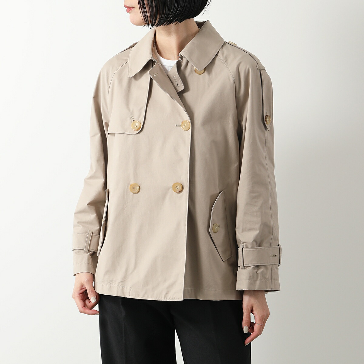 楽天市場】Max Mara The Cube マックスマーラ ザ・キューブ トレンチ