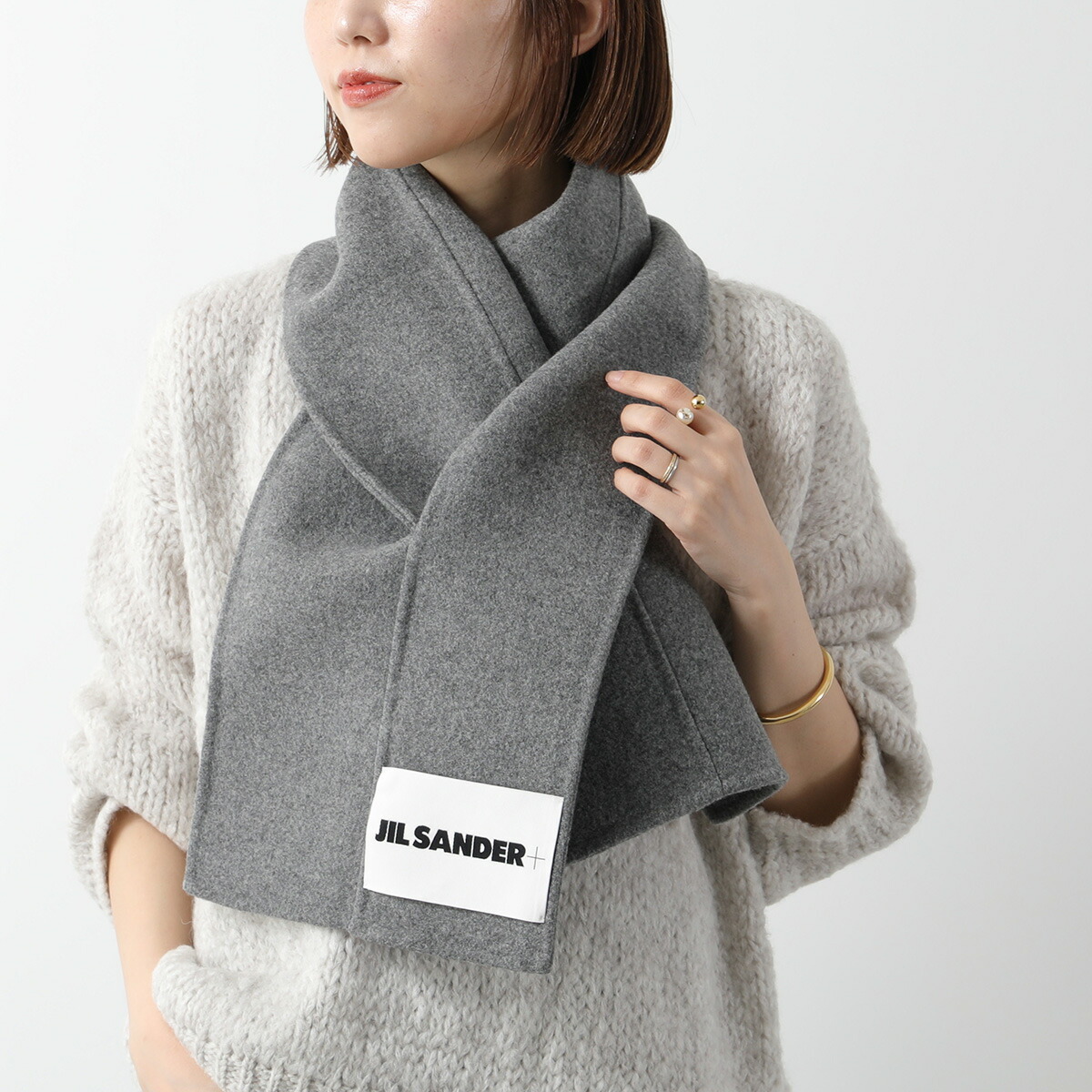 楽天市場】JIL SANDER+ ジルサンダー プラス マフラー J47TE0116